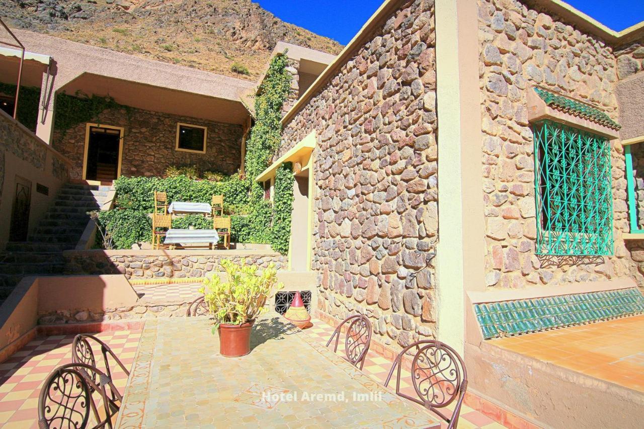 Hotel Aremd - Aroumd Imlil Route Du Toubkal Exterior foto