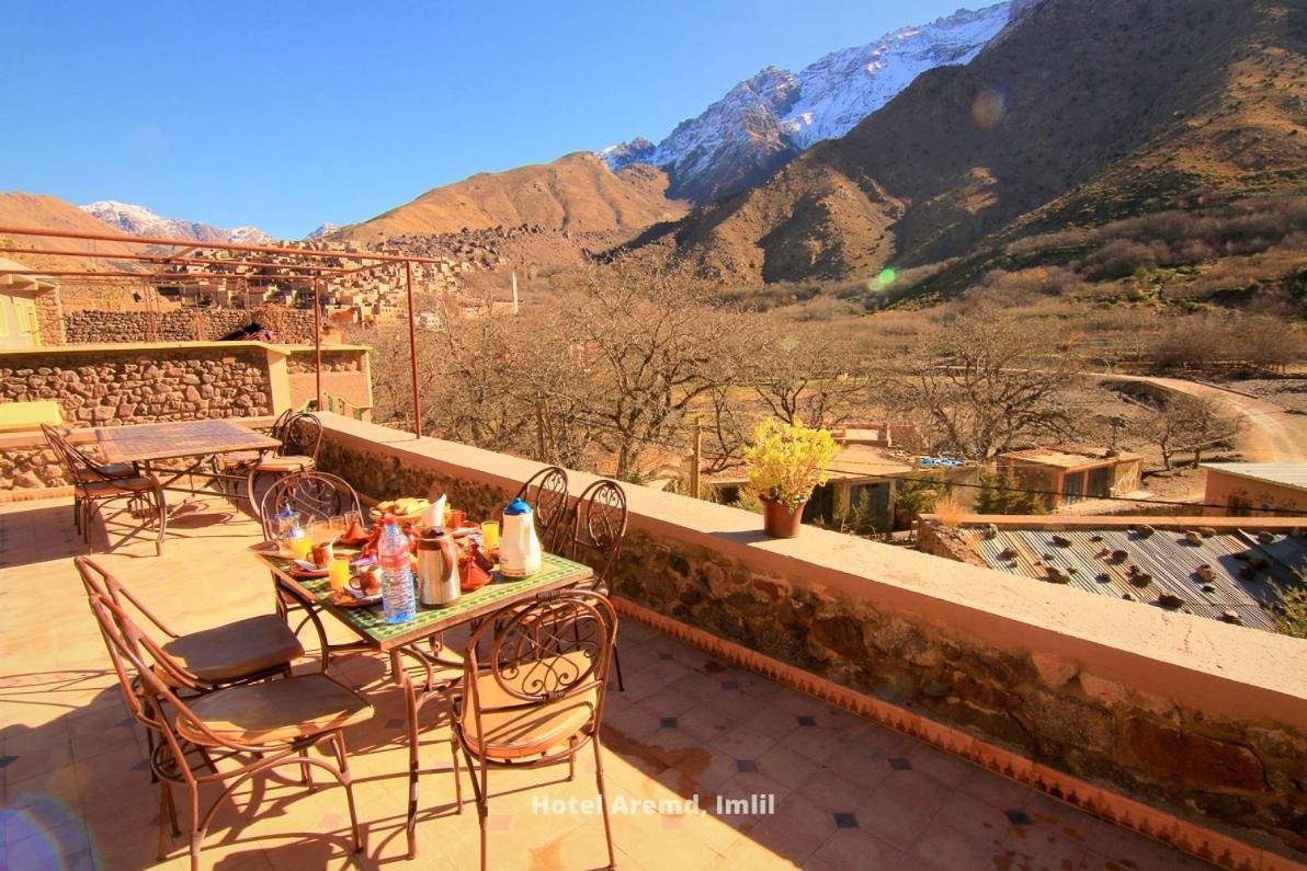 Hotel Aremd - Aroumd Imlil Route Du Toubkal Exterior foto