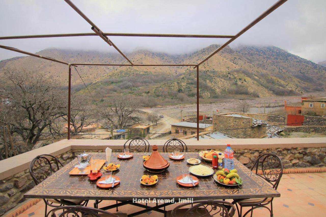 Hotel Aremd - Aroumd Imlil Route Du Toubkal Exterior foto