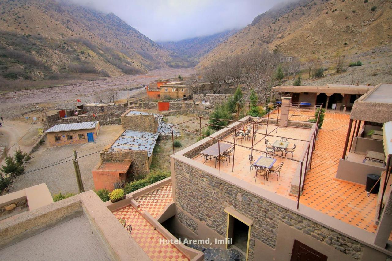 Hotel Aremd - Aroumd Imlil Route Du Toubkal Exterior foto