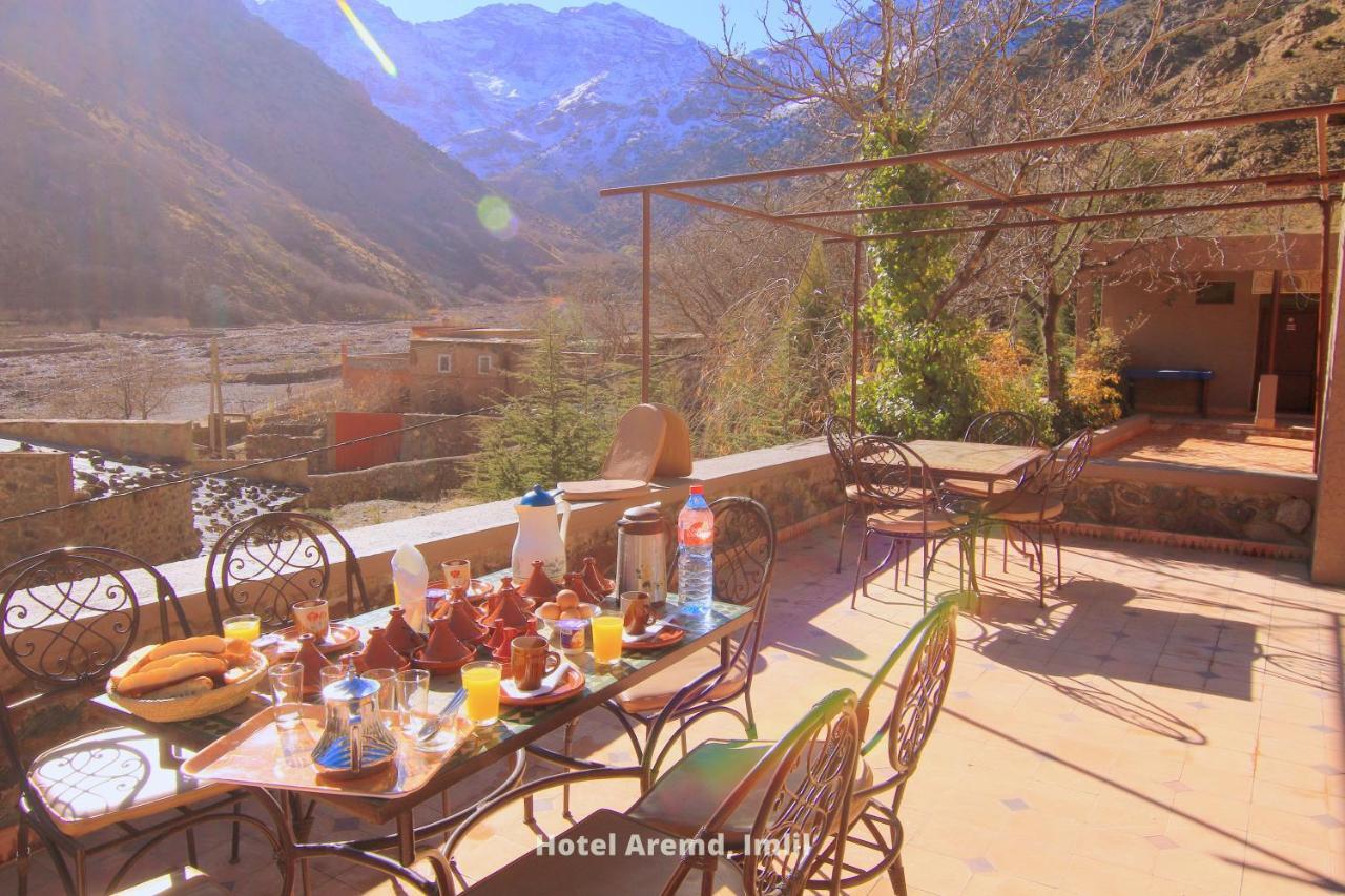 Hotel Aremd - Aroumd Imlil Route Du Toubkal Exterior foto