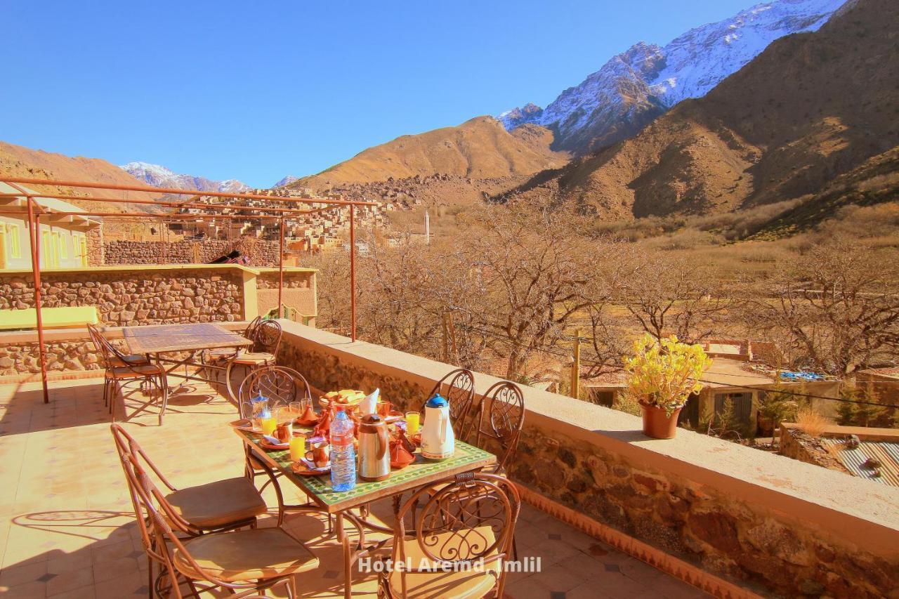 Hotel Aremd - Aroumd Imlil Route Du Toubkal Exterior foto