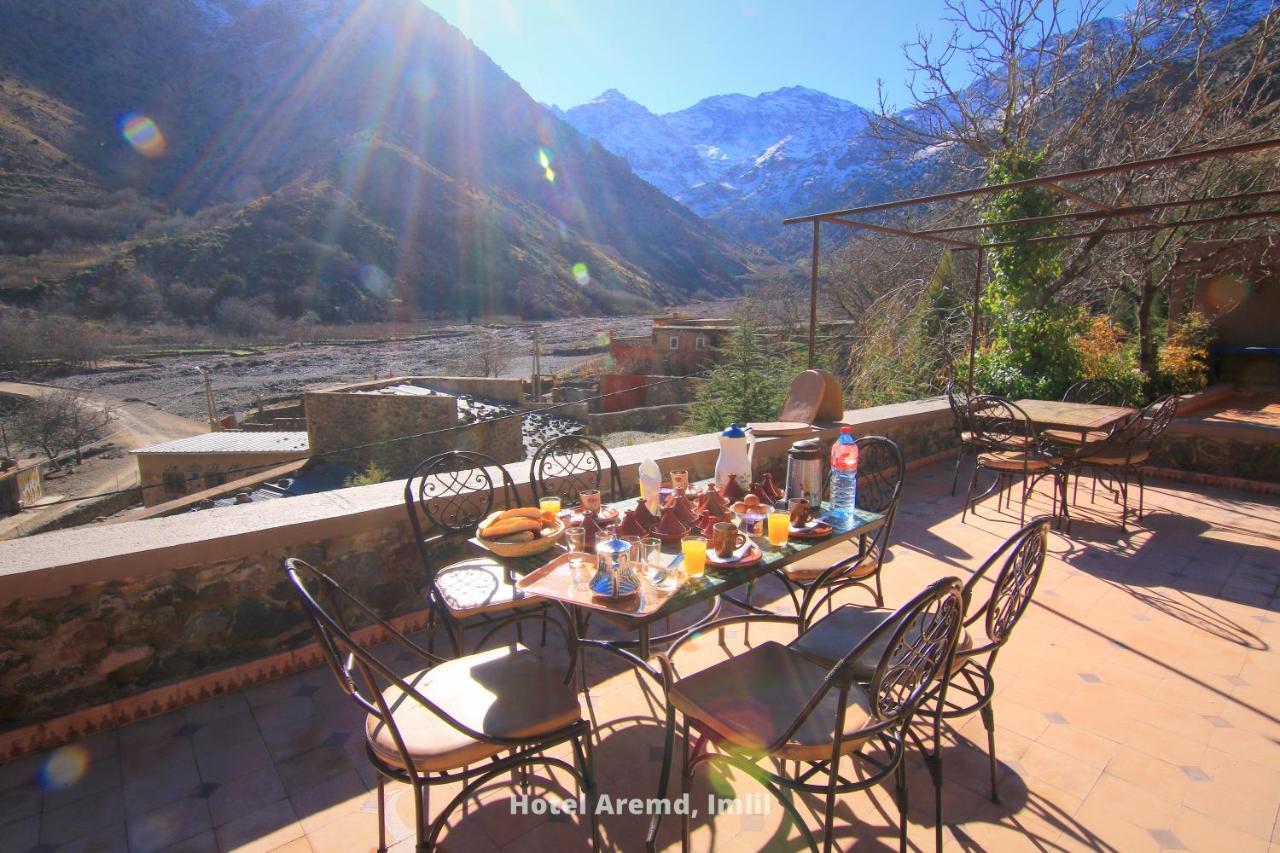 Hotel Aremd - Aroumd Imlil Route Du Toubkal Exterior foto